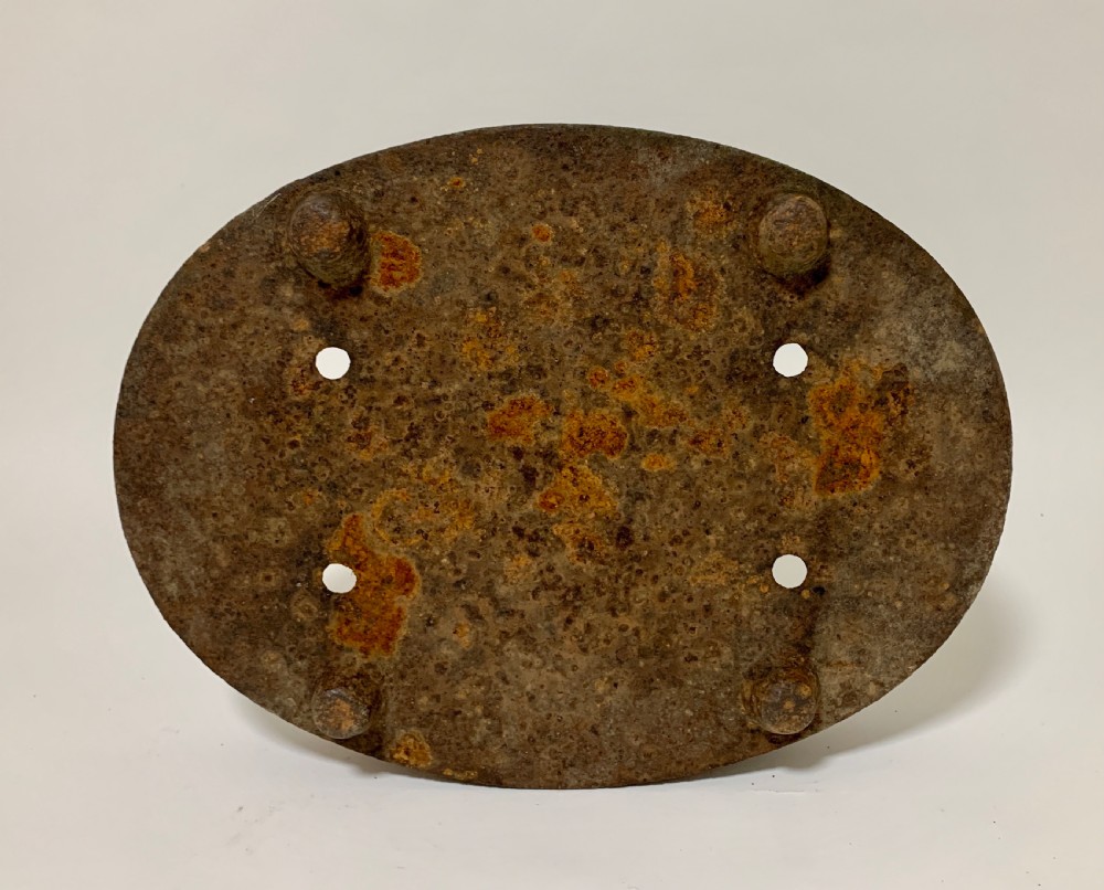Victorian Cast Iron Boot Scraper by Carron View XII