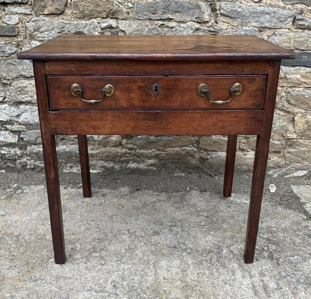 Antique Georgian Pine Lowboy View VI