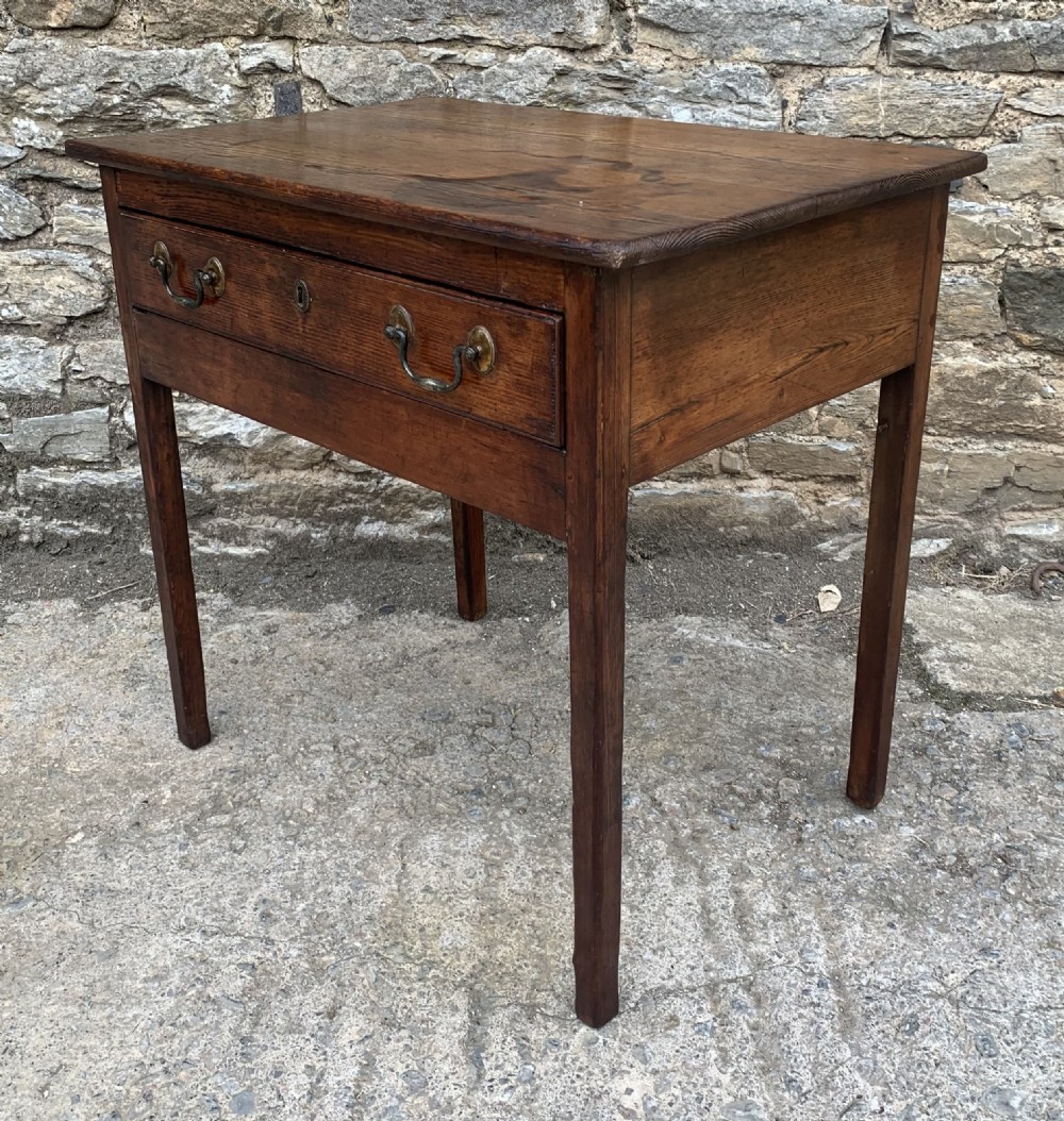 Antique Georgian Pine Lowboy View X
