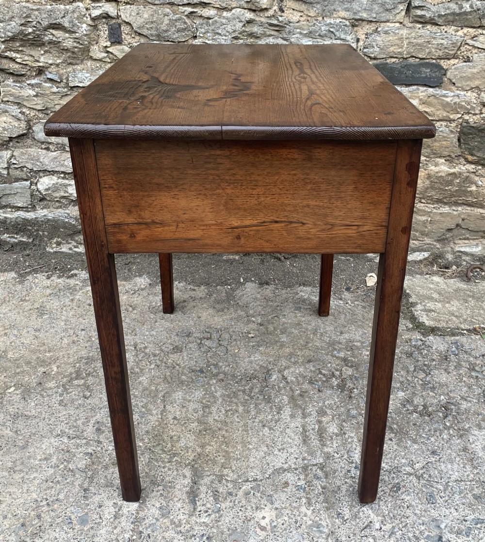 Antique Georgian Pine Lowboy View XI