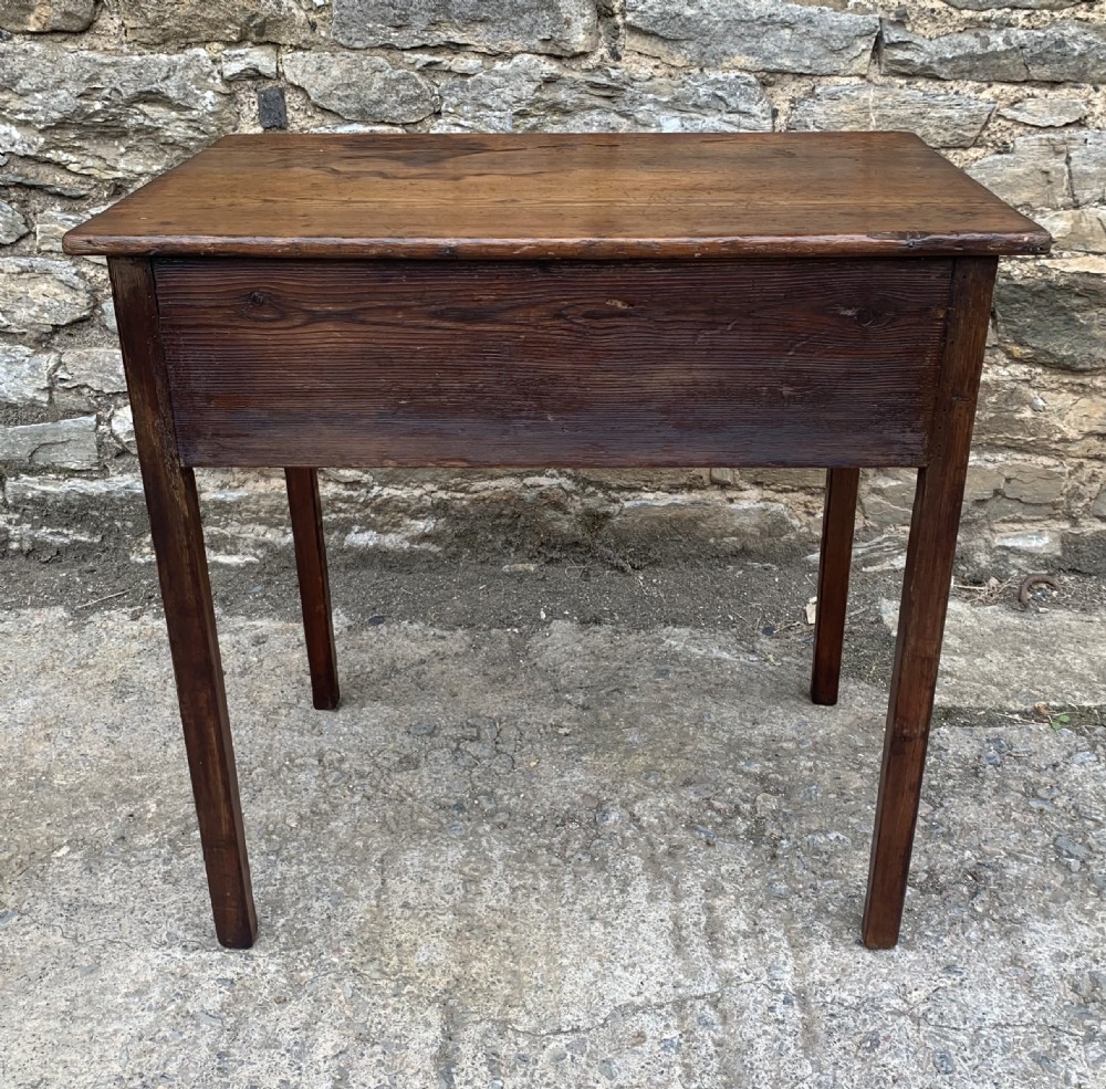 Antique Georgian Pine Lowboy View XIII