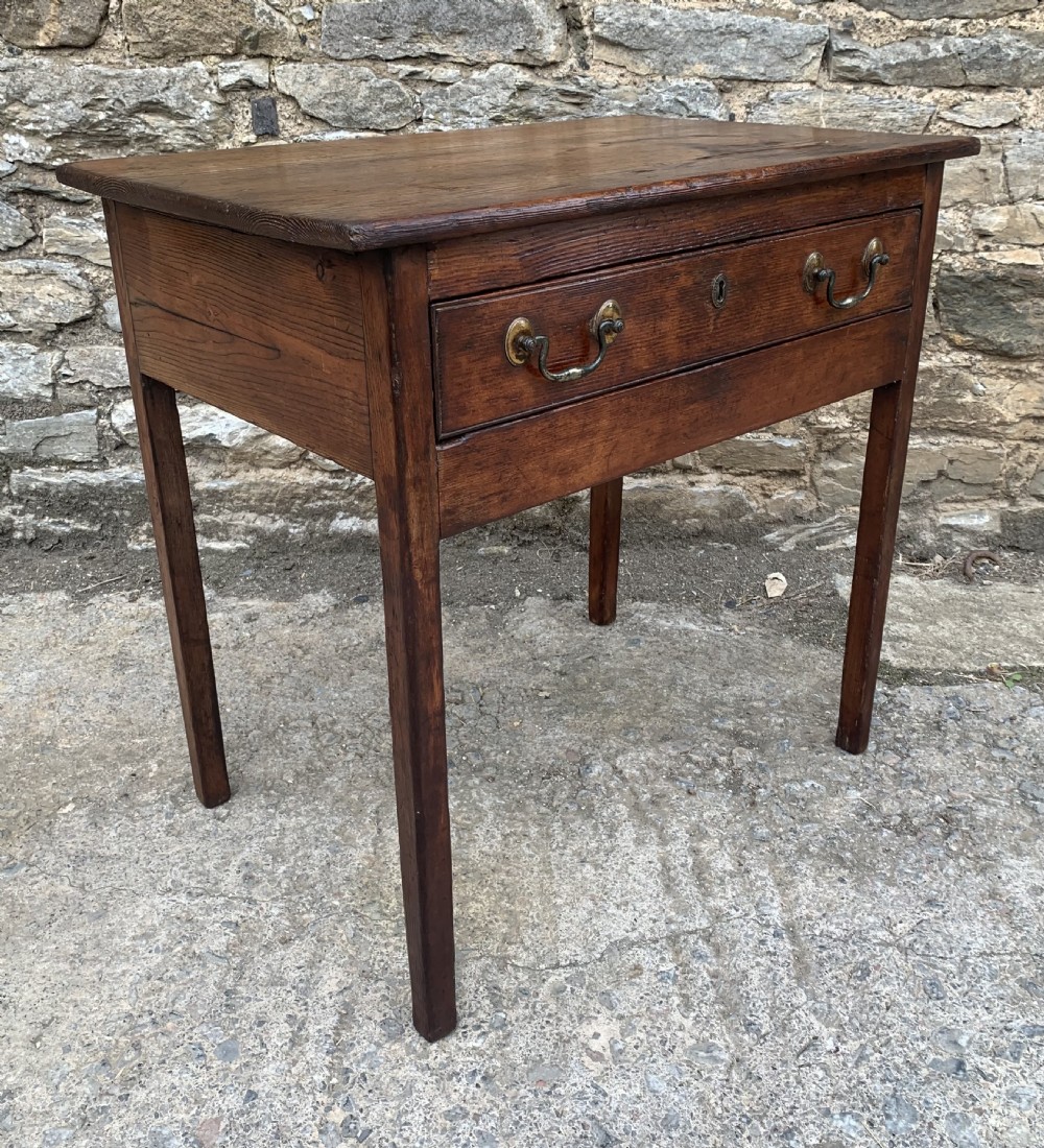 Antique Georgian Pine Lowboy View XIV