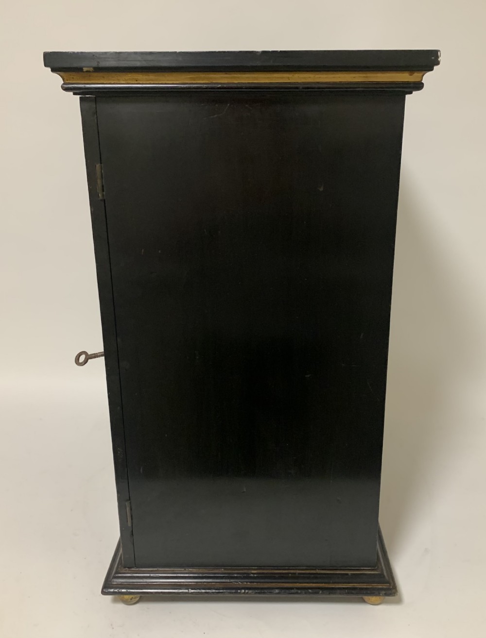 Antique Victorian Ebonised Specimen Cabinet View XVI