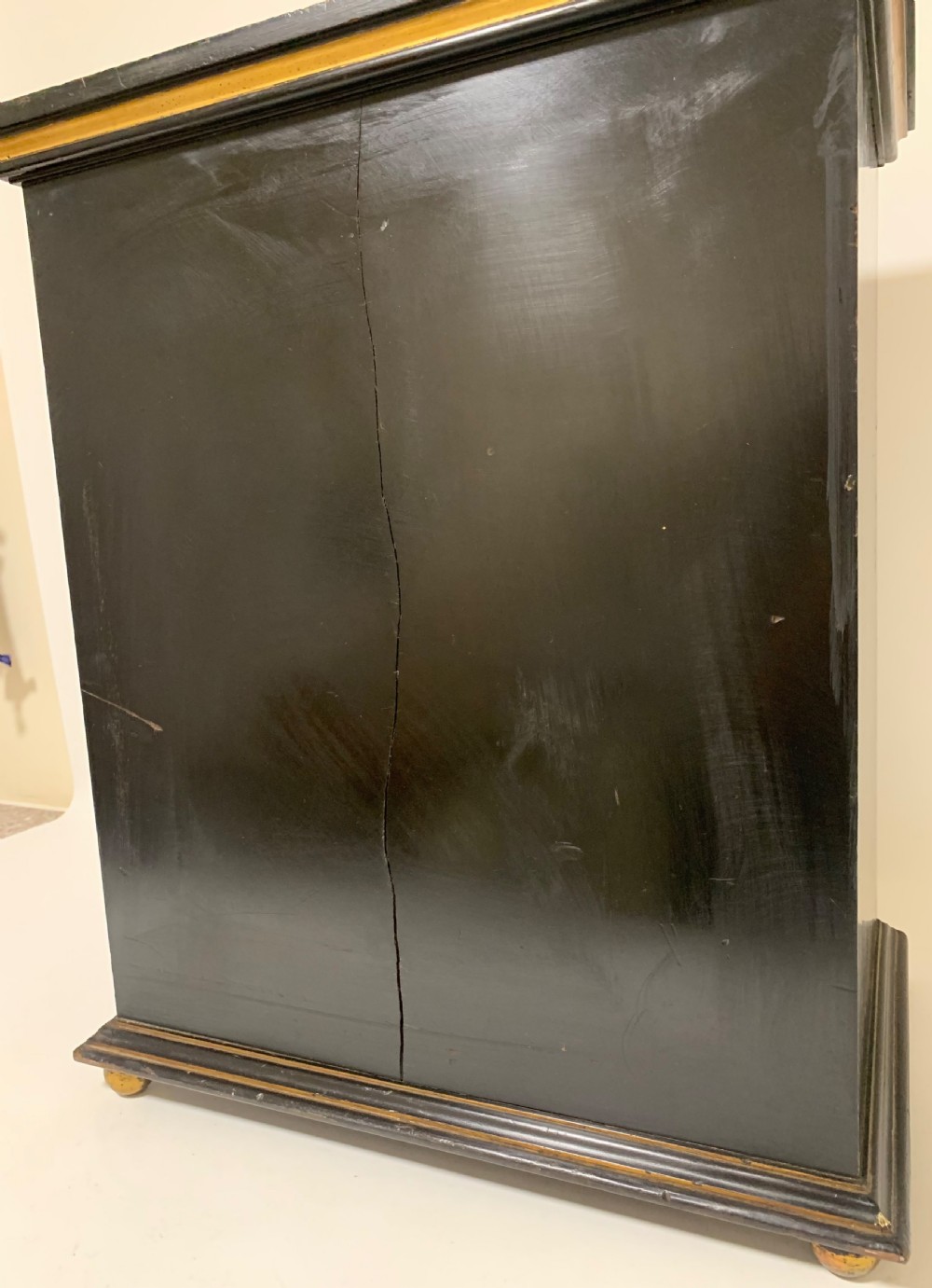 Antique Victorian Ebonised Specimen Cabinet View XIX