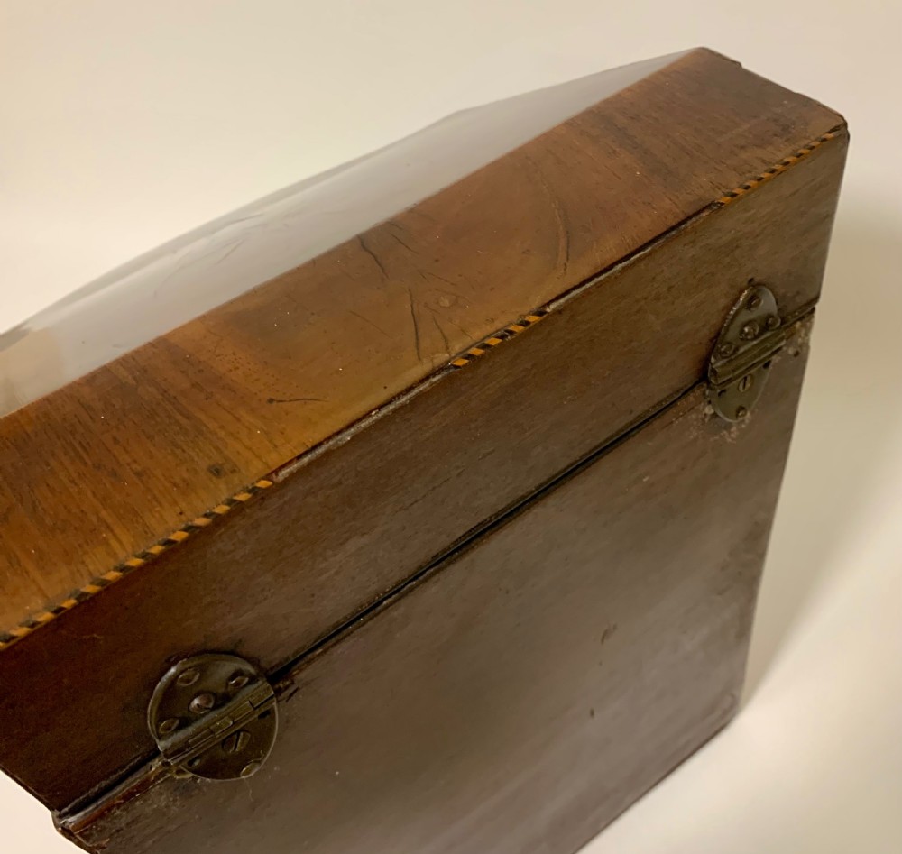 Georgian Mahogany Inlaid Knife Box View XVII