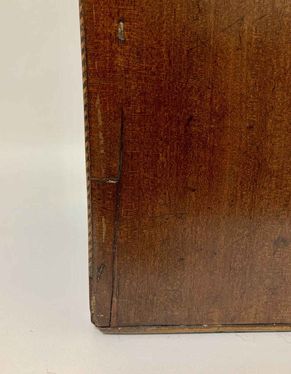 Georgian Mahogany Inlaid Knife Box View XXI