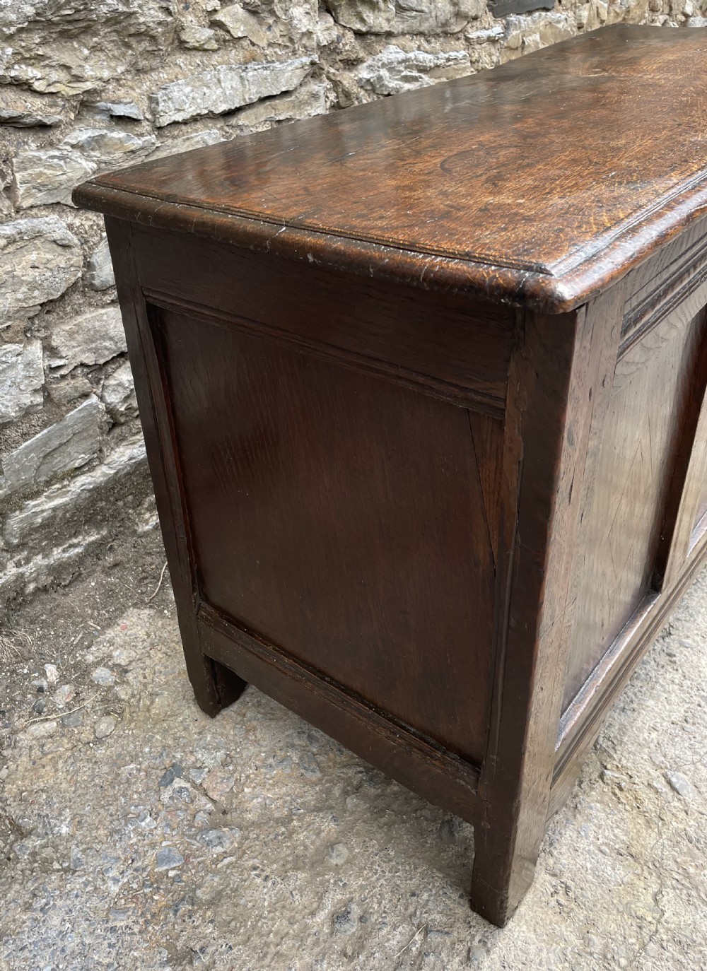 18th Century Oak Coffer View III