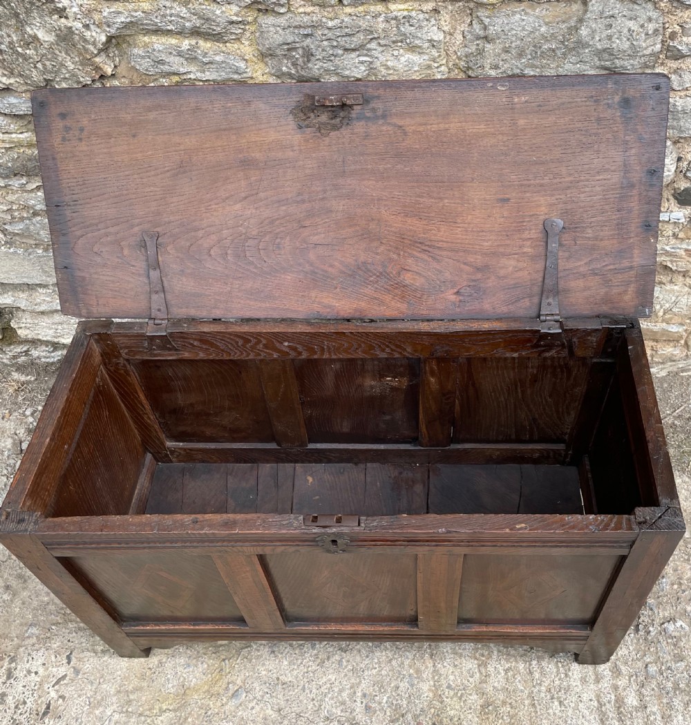 18th Century Oak Coffer View V