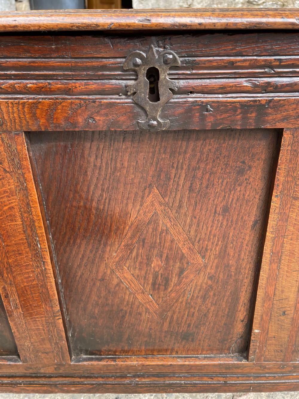 18th Century Oak Coffer View XIII