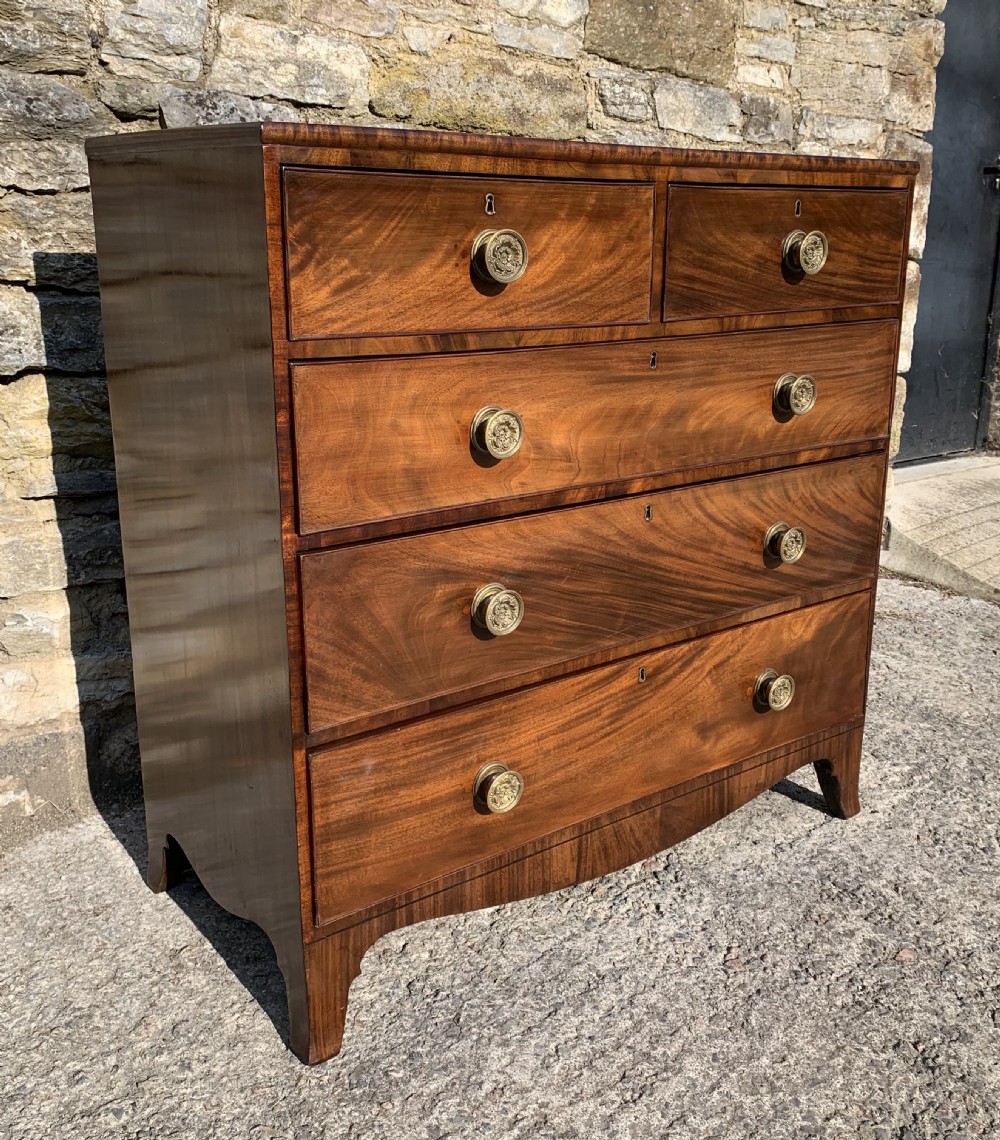 Regency Mahogany Chest of Drawers View V