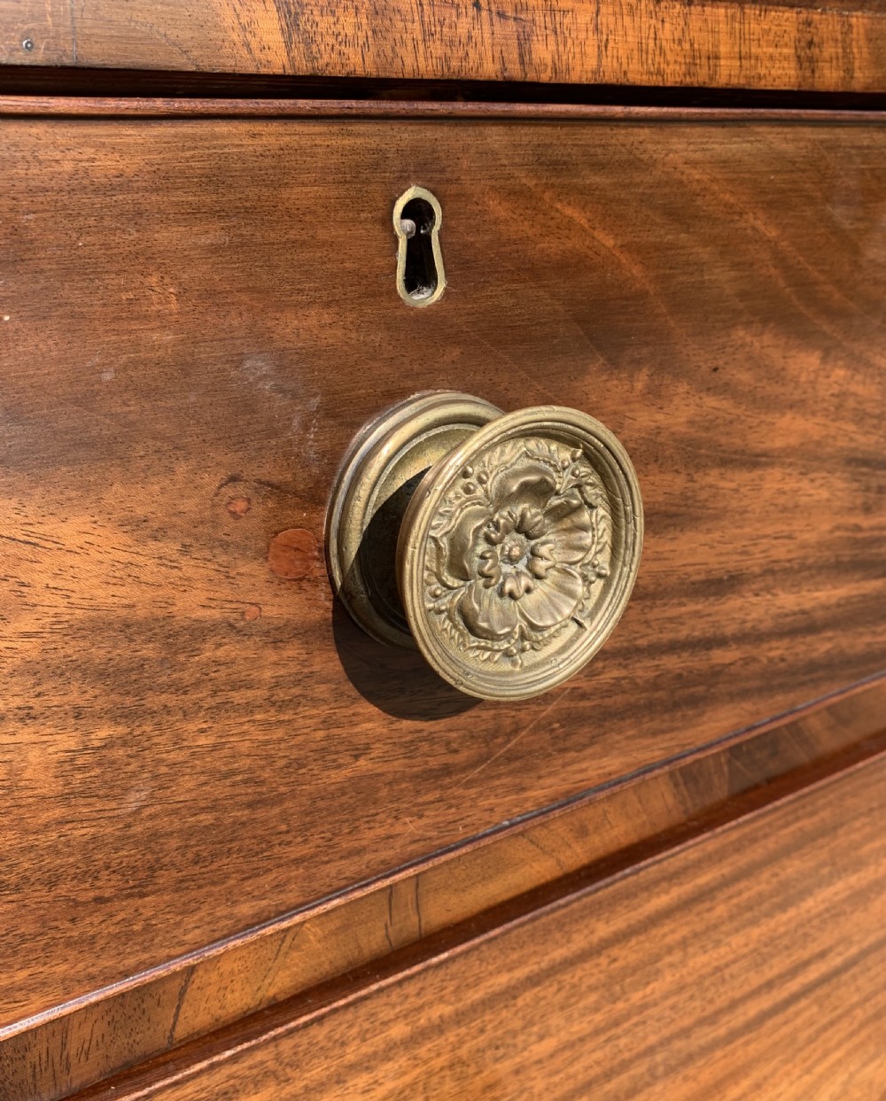 Regency Mahogany Chest of Drawers View IX