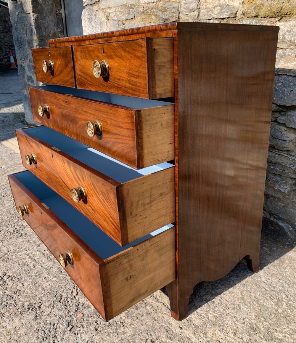 Regency Mahogany Chest of Drawers View XVI