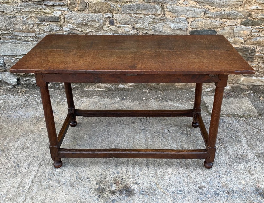 18th Century and Later Oak Refectory Table