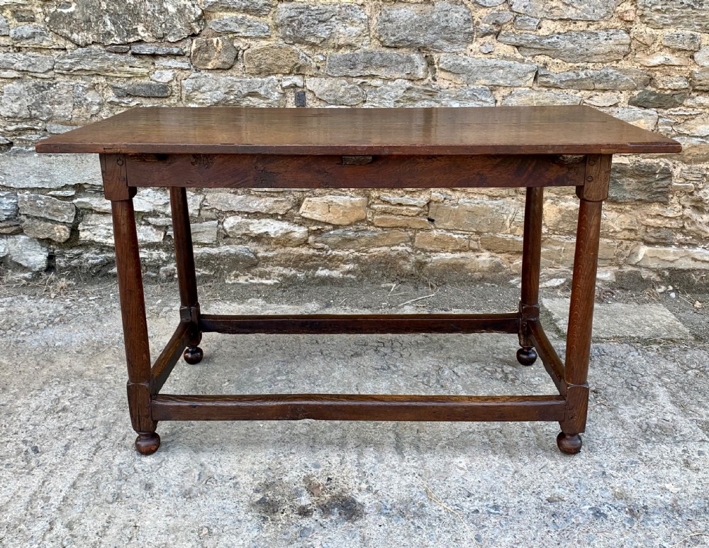 18th Century and Later Oak Refectory Table View II