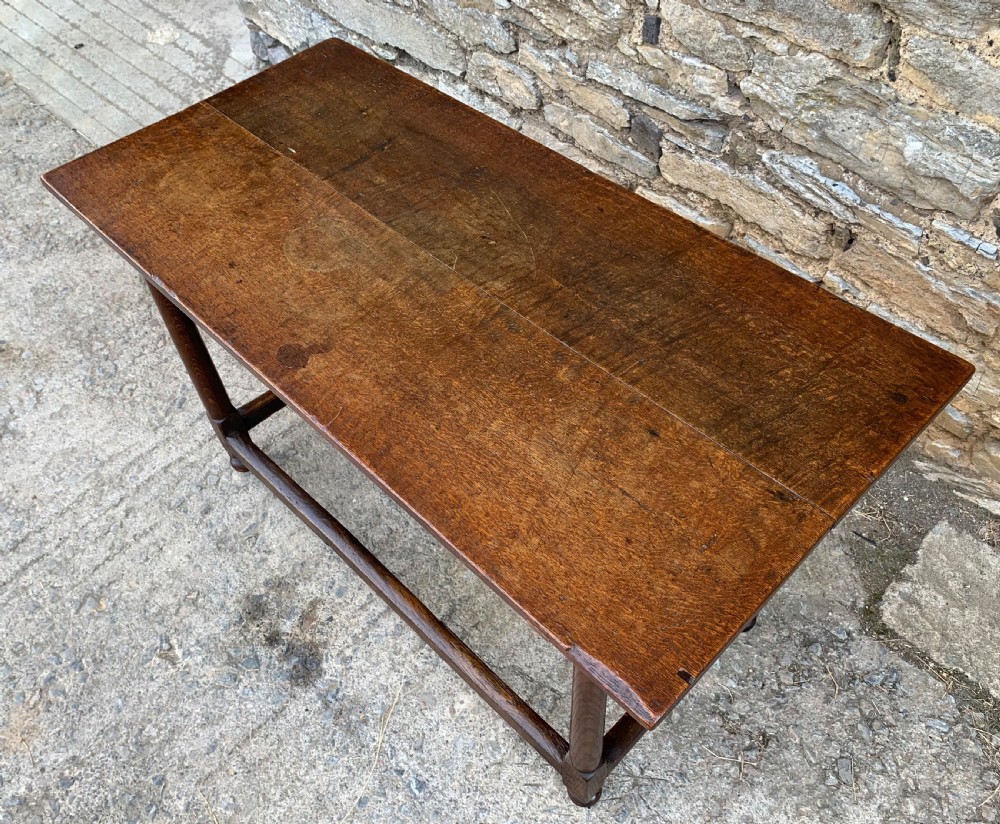 18th Century and Later Oak Refectory Table View IV