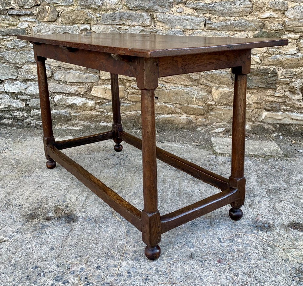 18th Century and Later Oak Refectory Table View VII