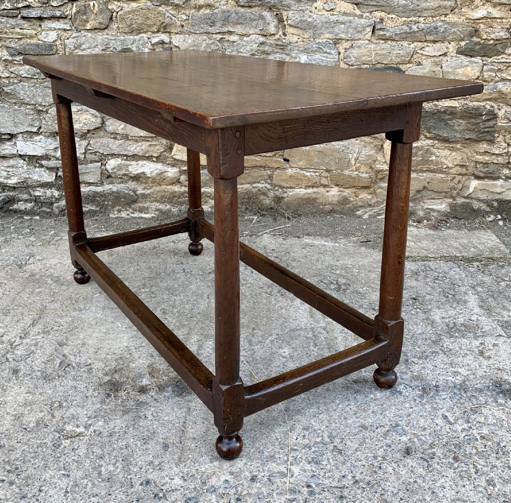 18th Century and Later Oak Refectory Table View X