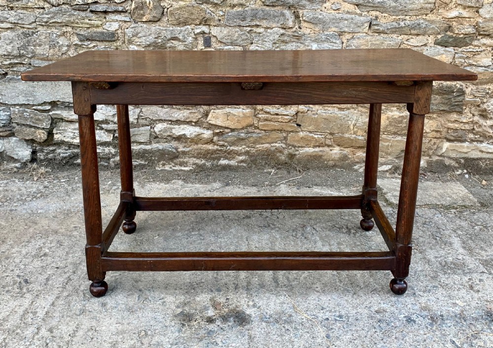 18th Century and Later Oak Refectory Table View XI