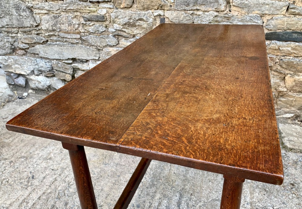 18th Century and Later Oak Refectory Table View XV