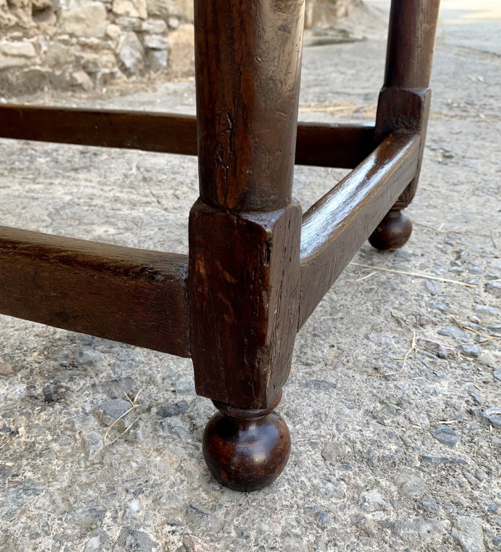 18th Century and Later Oak Refectory Table View XVII