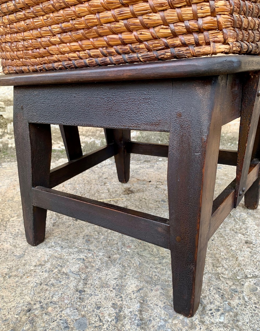 Antique Pine Ladies Orkney Chair  View VIII