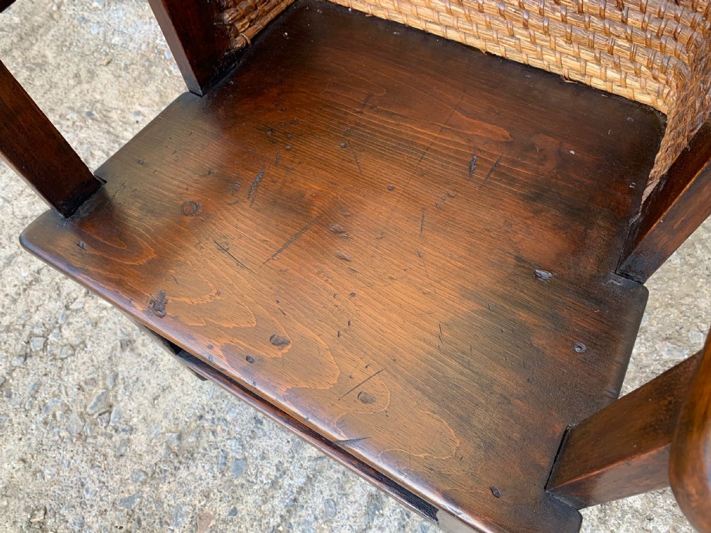 Antique Pine Ladies Orkney Chair  View XIII