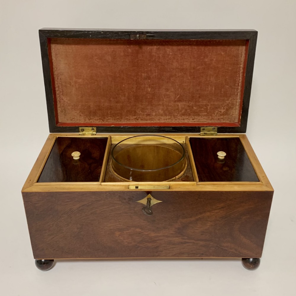 Georgian Mahogany Tea Caddy