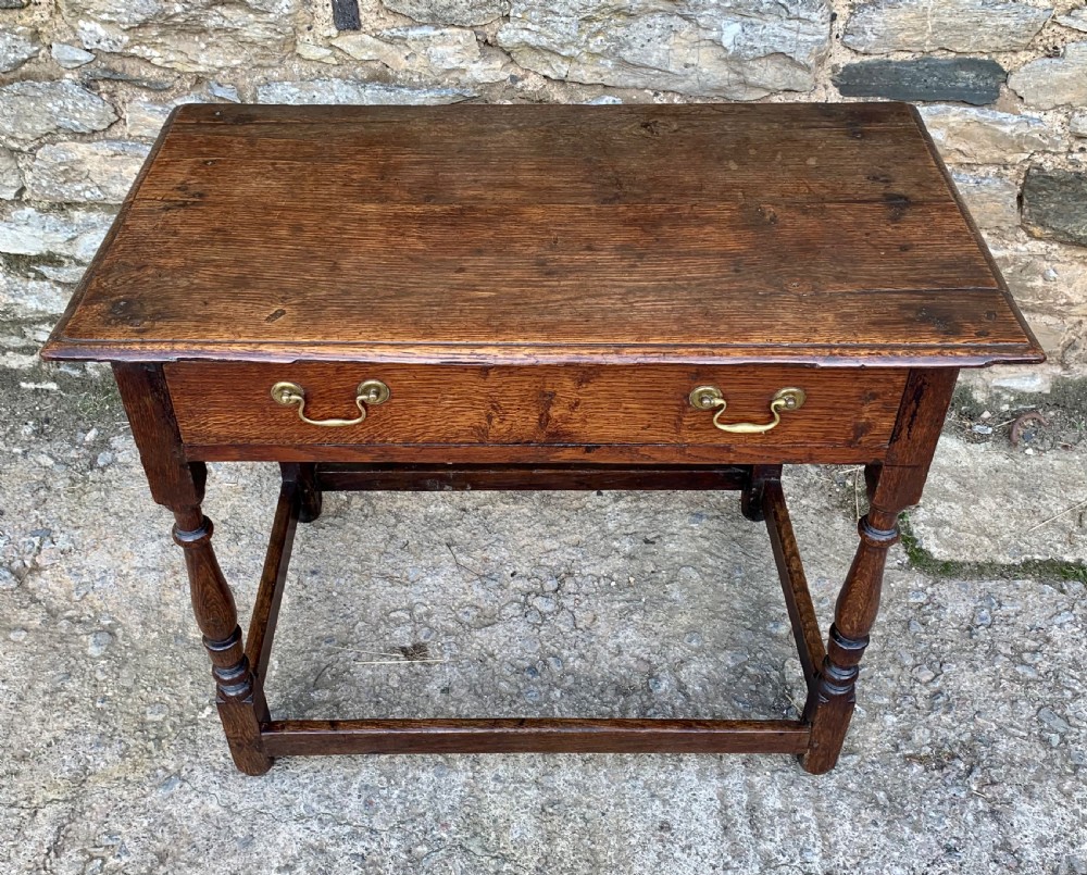 18th Century Oak Side Table View II