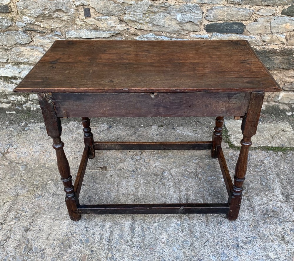 18th Century Oak Side Table View VII