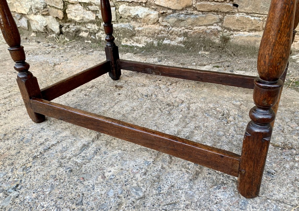18th Century Oak Side Table View XIII