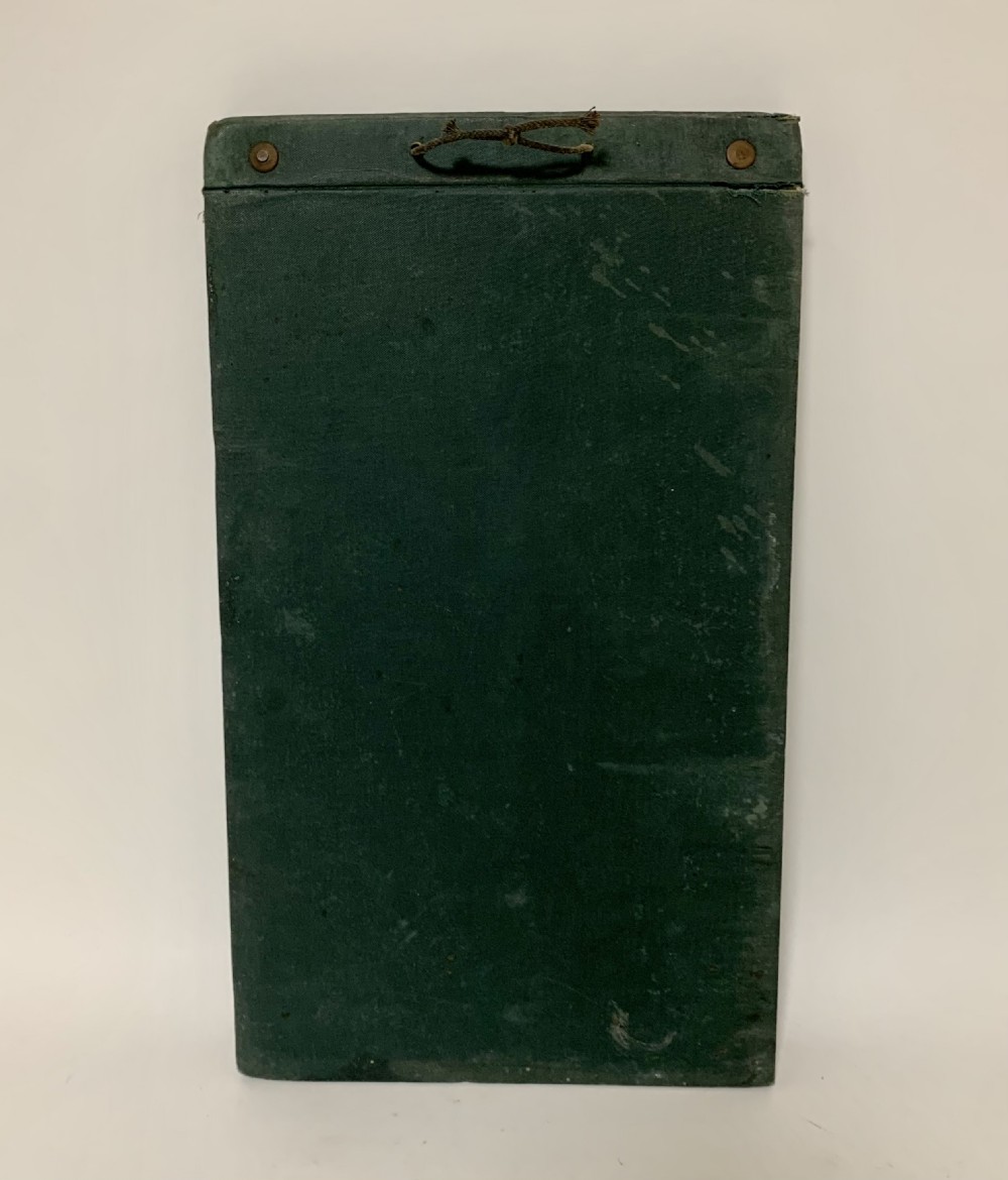 Antique 1911 Floorcloth Salesman's Sample Book View XV