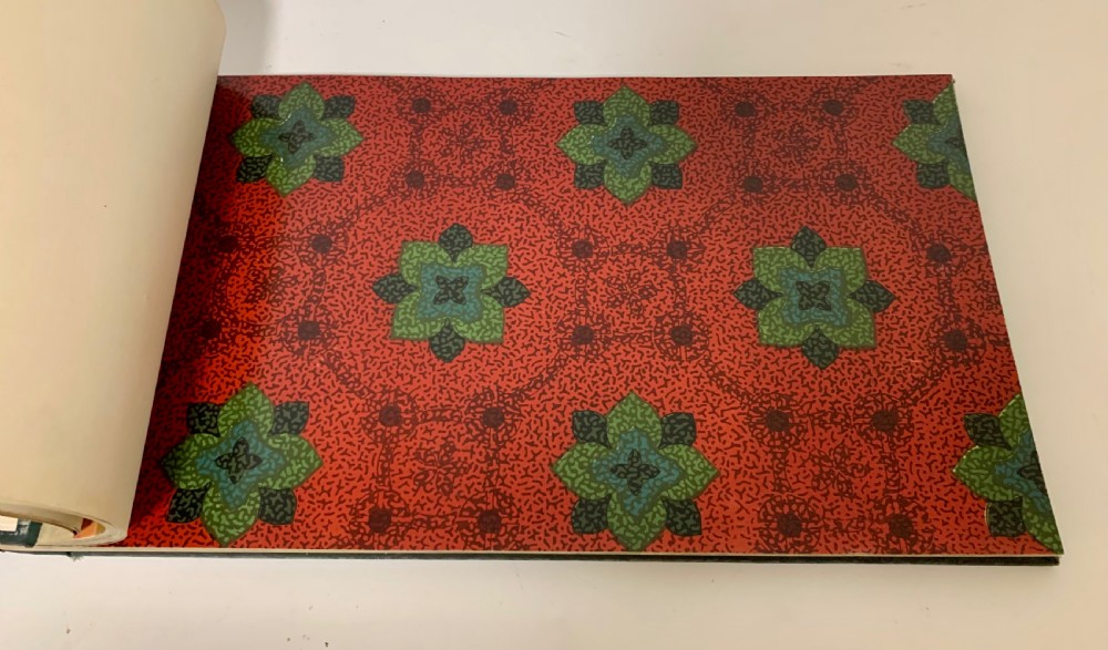 Antique 1911 Floorcloth Salesman's Sample Book View VII