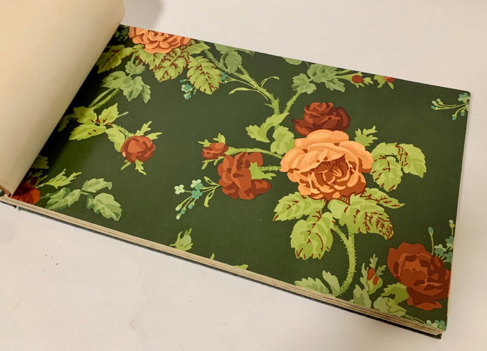 Antique 1911 Floorcloth Salesman's Sample Book View XII