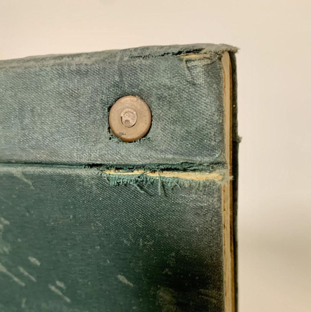 Antique 1911 Floorcloth Salesman's Sample Book View XIII