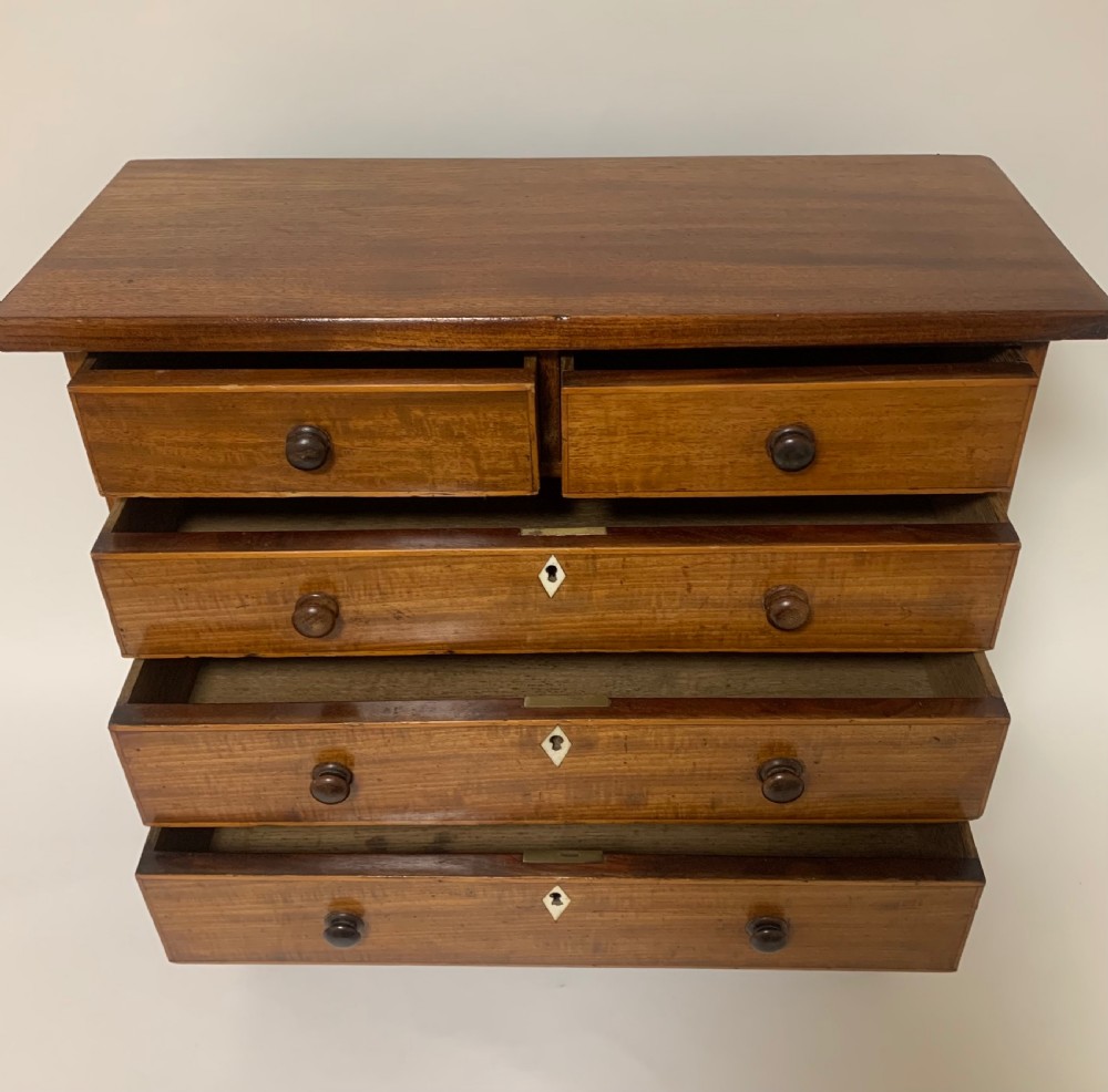 Antique Miniature Apprentice Chest of Drawers View III