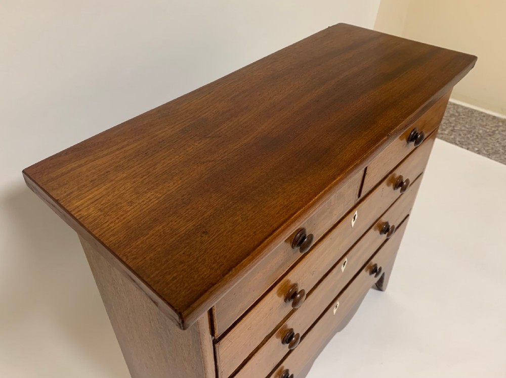Antique Miniature Apprentice Chest of Drawers View XVI
