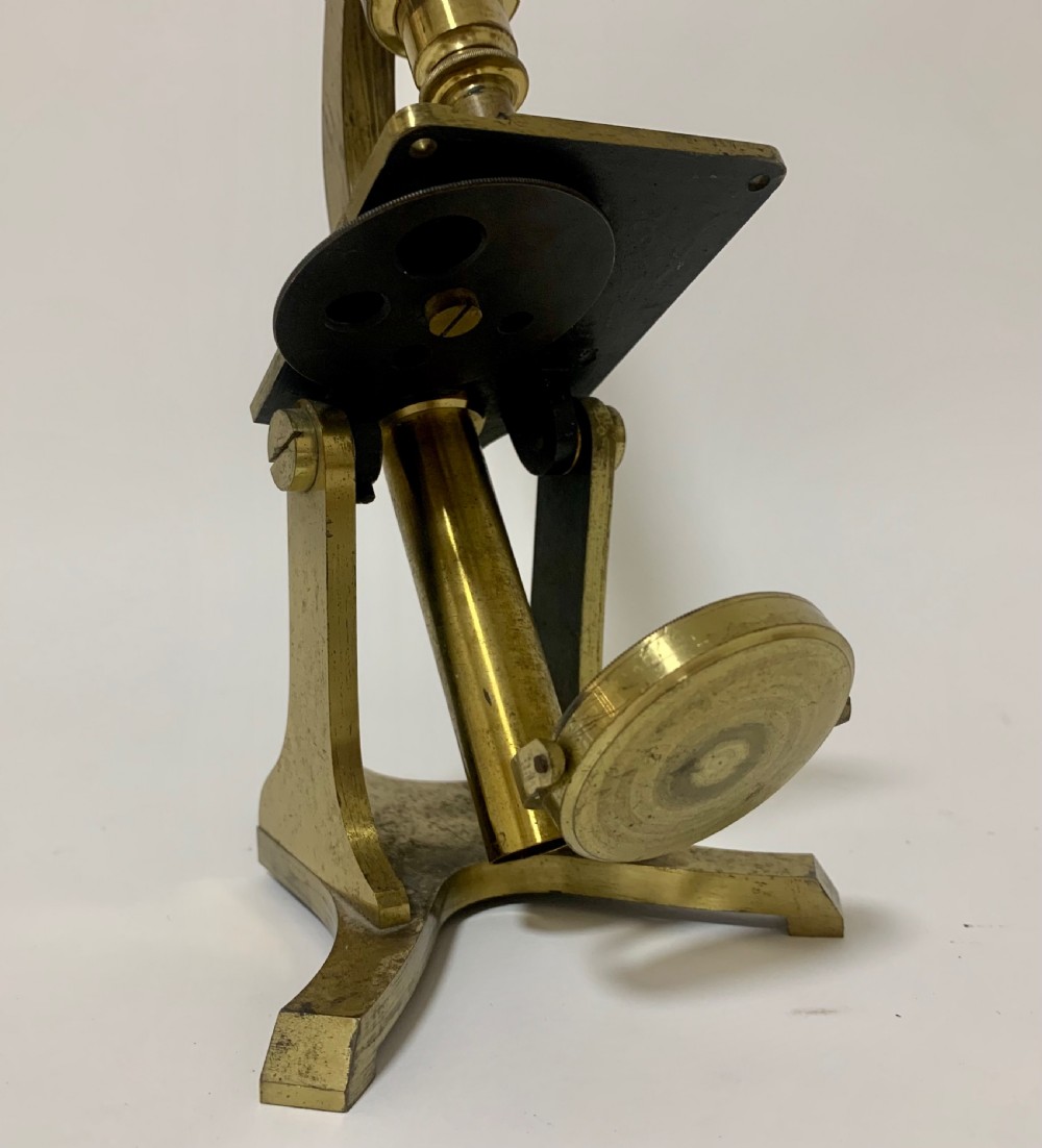 Antique Victorian Microscope by Chadburn Bros View VIII