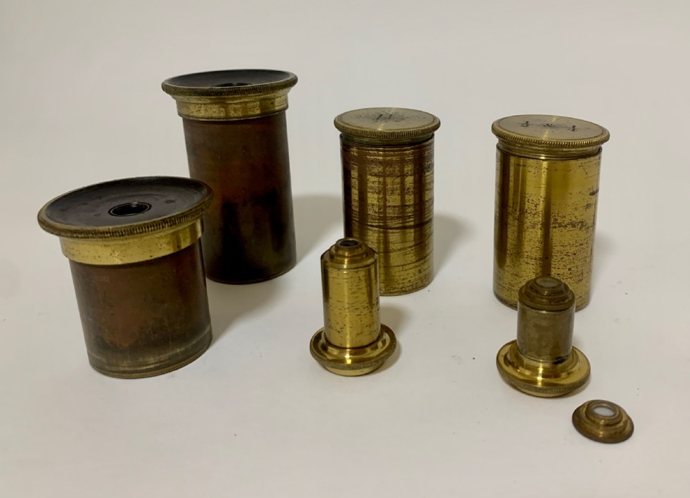 Antique Victorian Microscope by Chadburn Bros View XIV