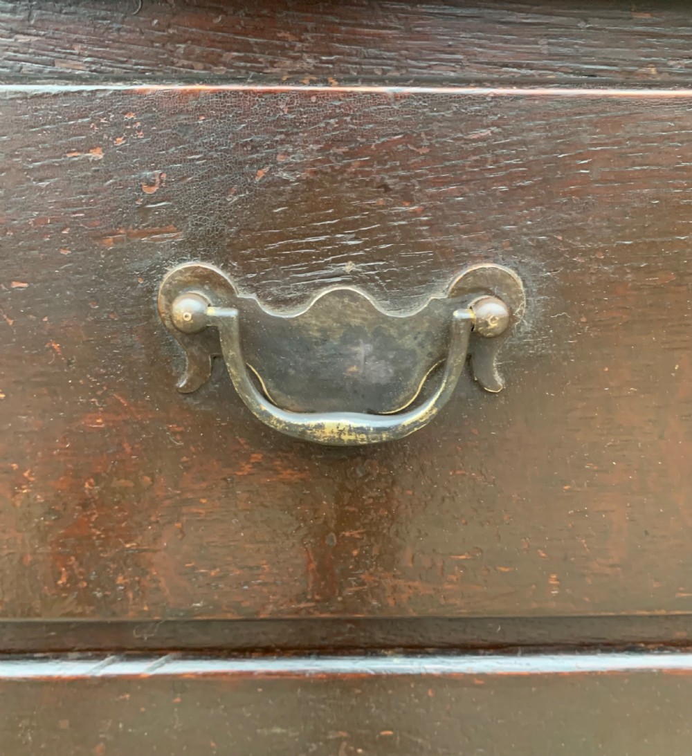 Small Georgian Oak Chest of Drawers View XII