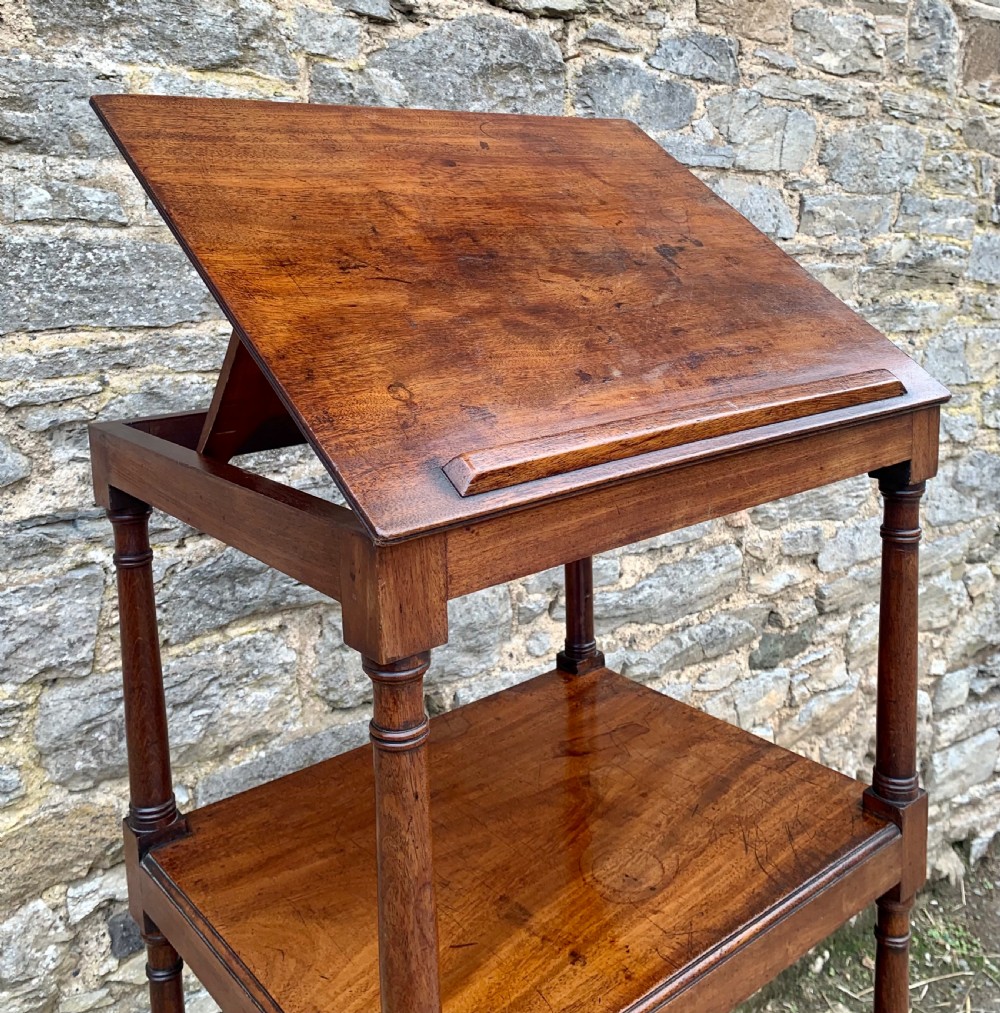 Antique George III Mahogany Whatnot View VI