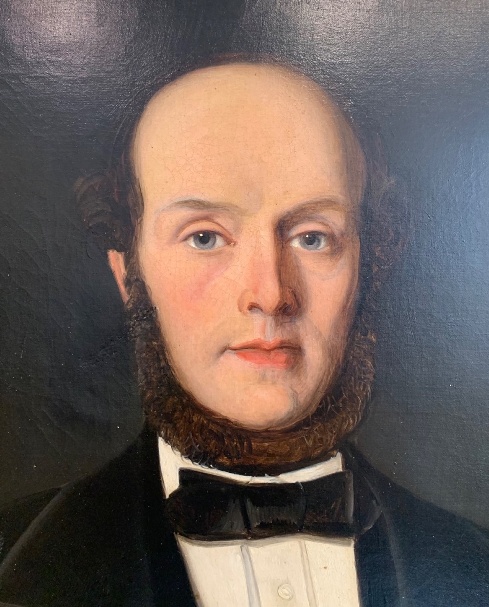 Oil on Canvas Portrait of a Gentleman View V