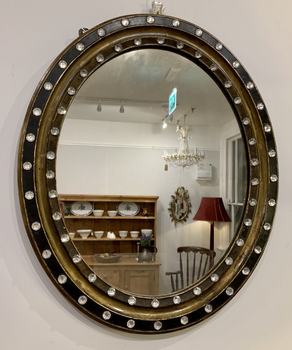 Rare Antique Regency Irish Wall Mirror