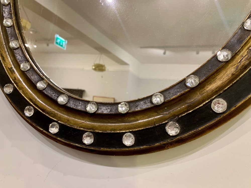 Rare Antique Regency Irish Wall Mirror View II