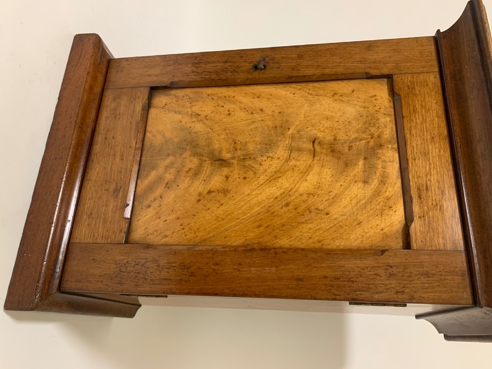 Victorian Mahogany Tabletop Collectors Cabinet View X