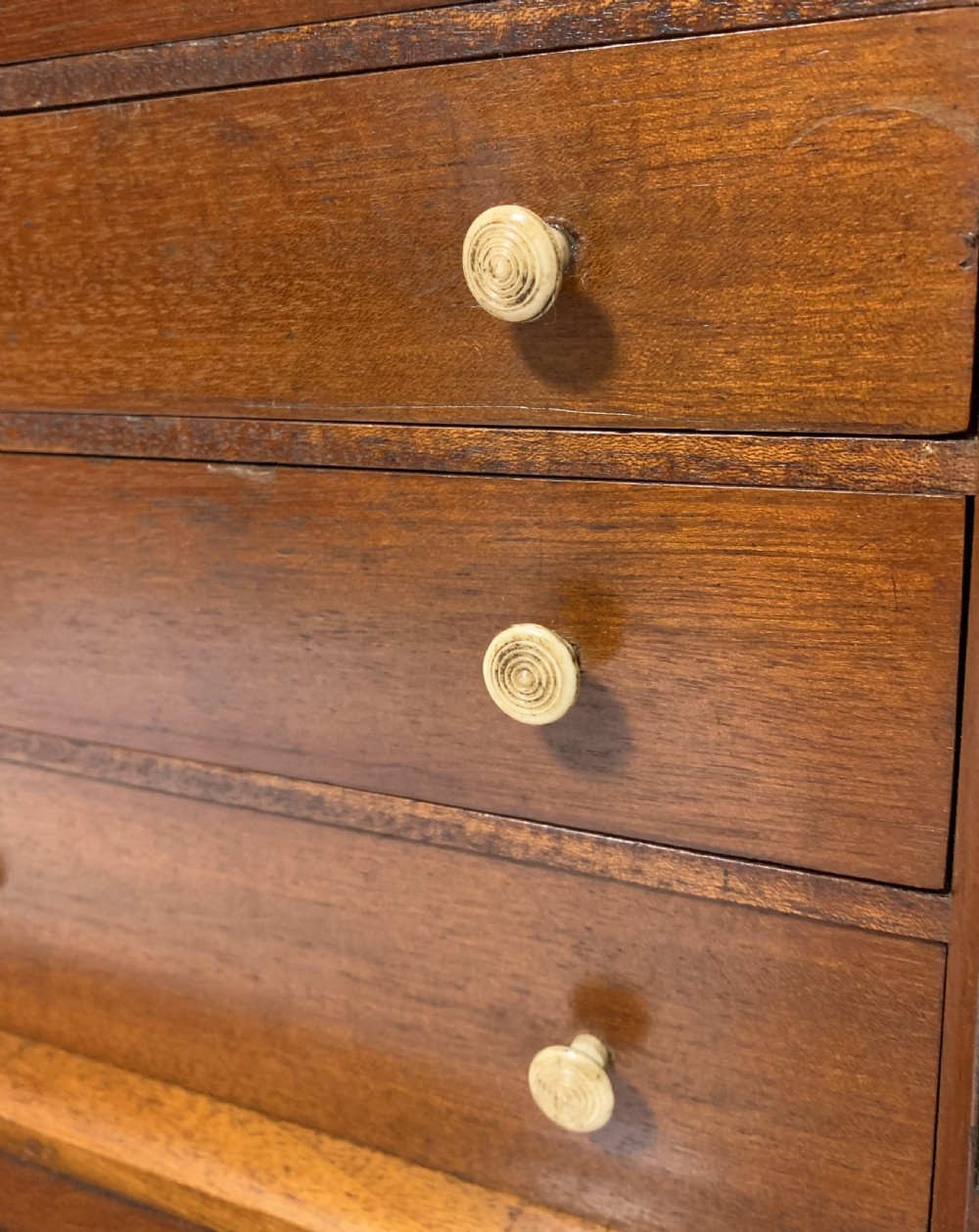 Victorian Mahogany Tabletop Collectors Cabinet View XV