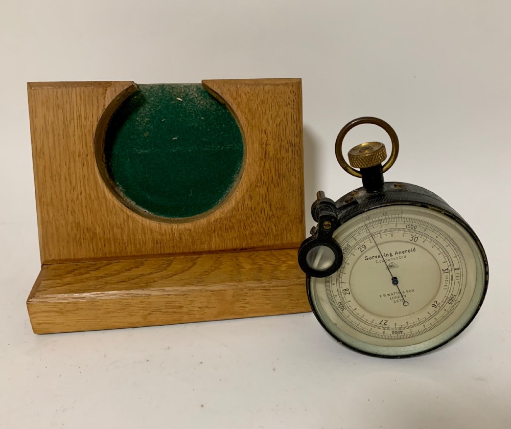 ?Antique Surveying Barometer by E.R.Watts View XI