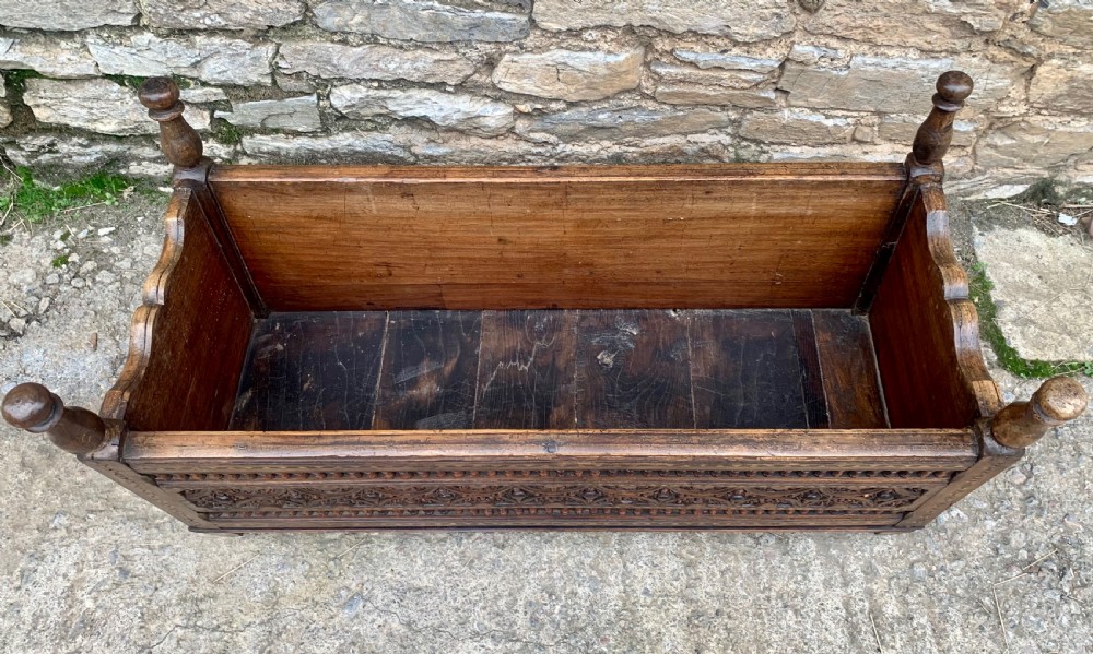 Antique Breton Cradle View III