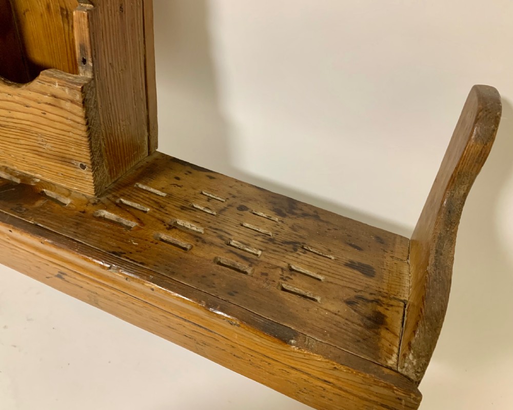 Antique Pine Spoon Rack View VI