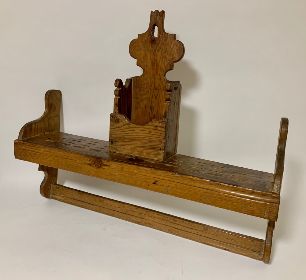 Antique Pine Spoon Rack View XII