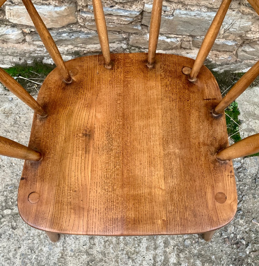 Antique Smokers Bow Desk Chair View IV